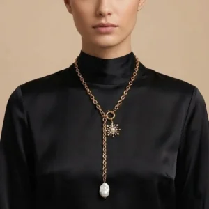 COLLAR CORBATA VALERO PEARL