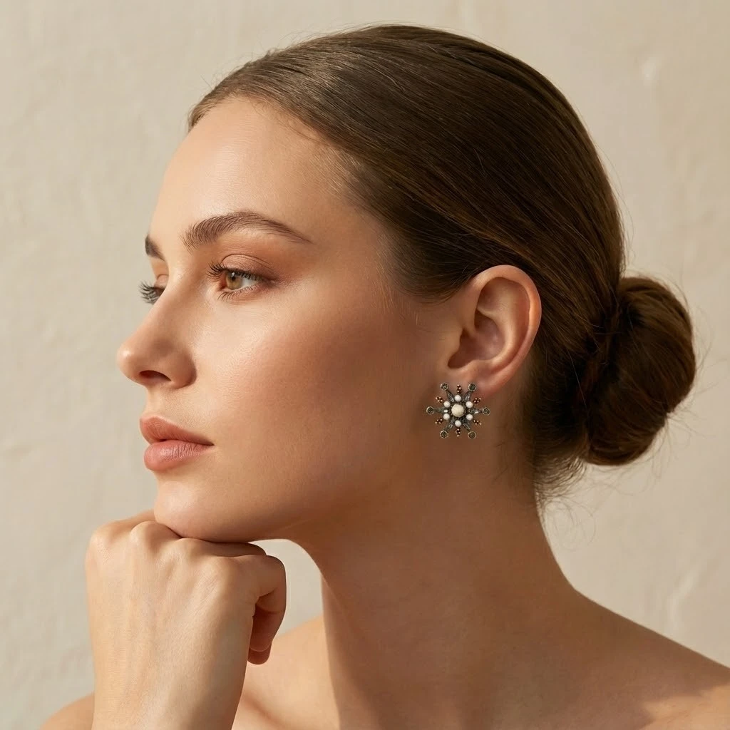 PENDIENTES CARMEN BLACK - Imagen 2