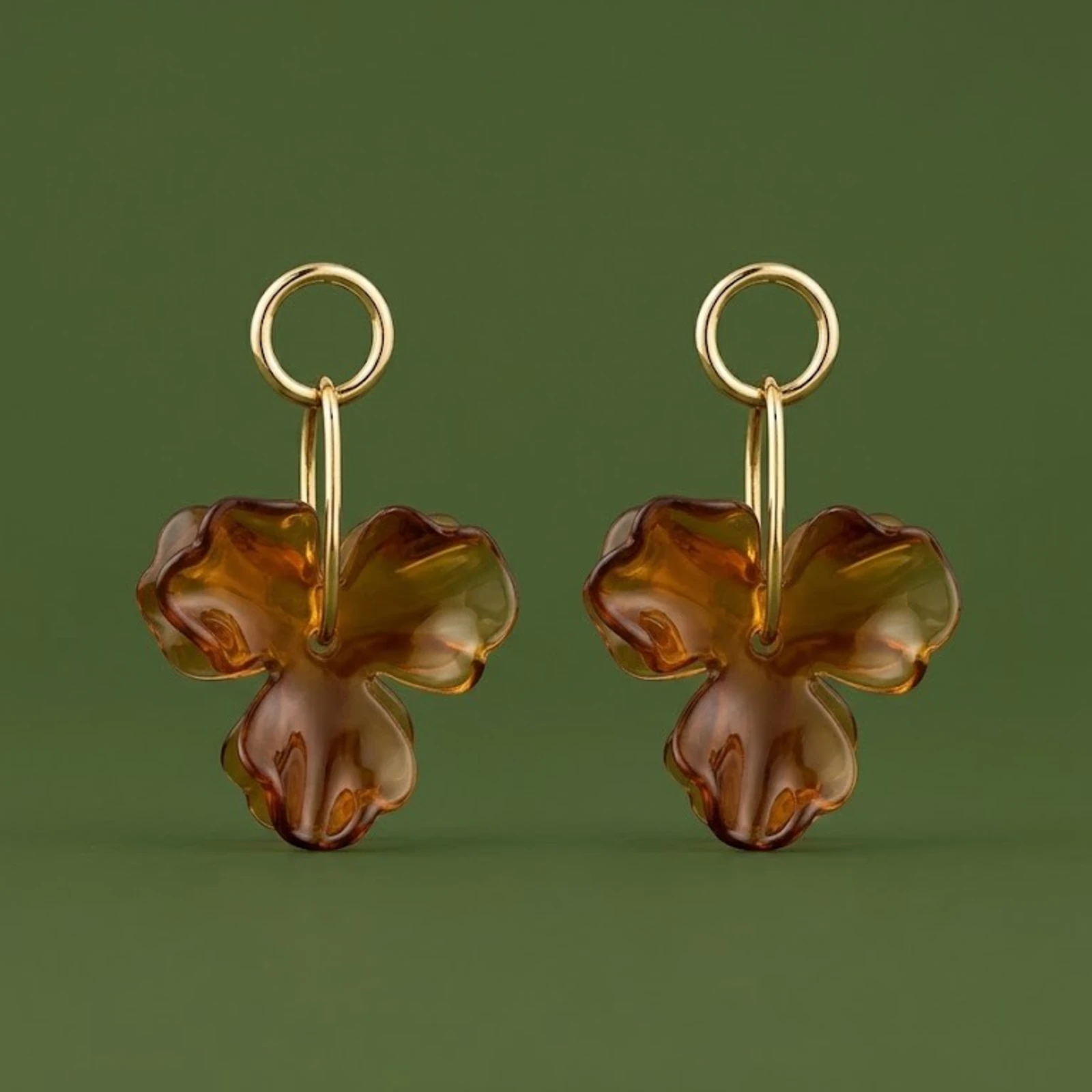 PENDIENTES ALMA EN FLOR CAREY - Imagen 2
