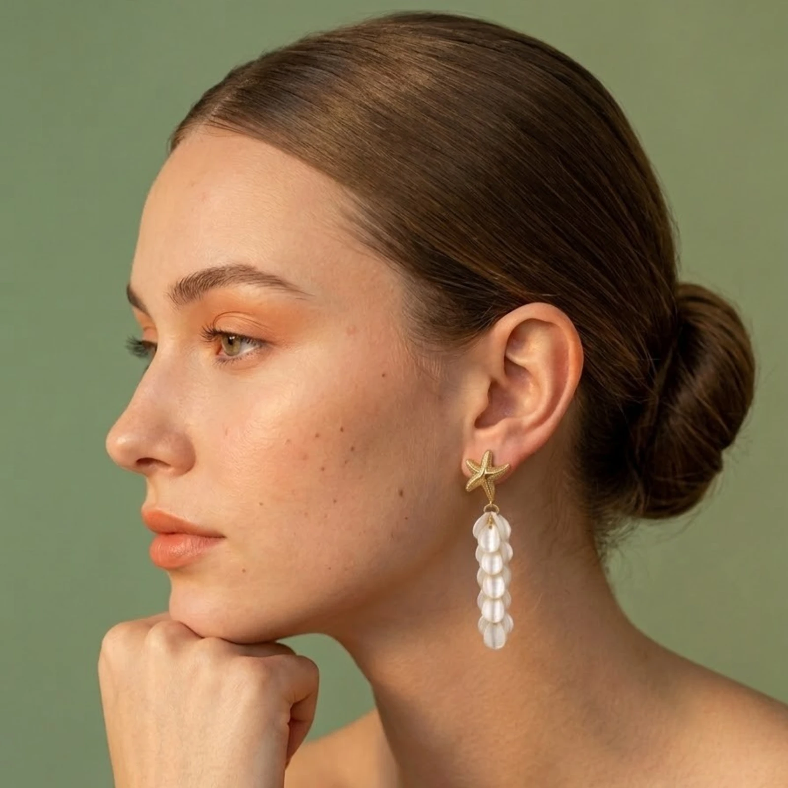 PENDIENTES ARENA Y SAL