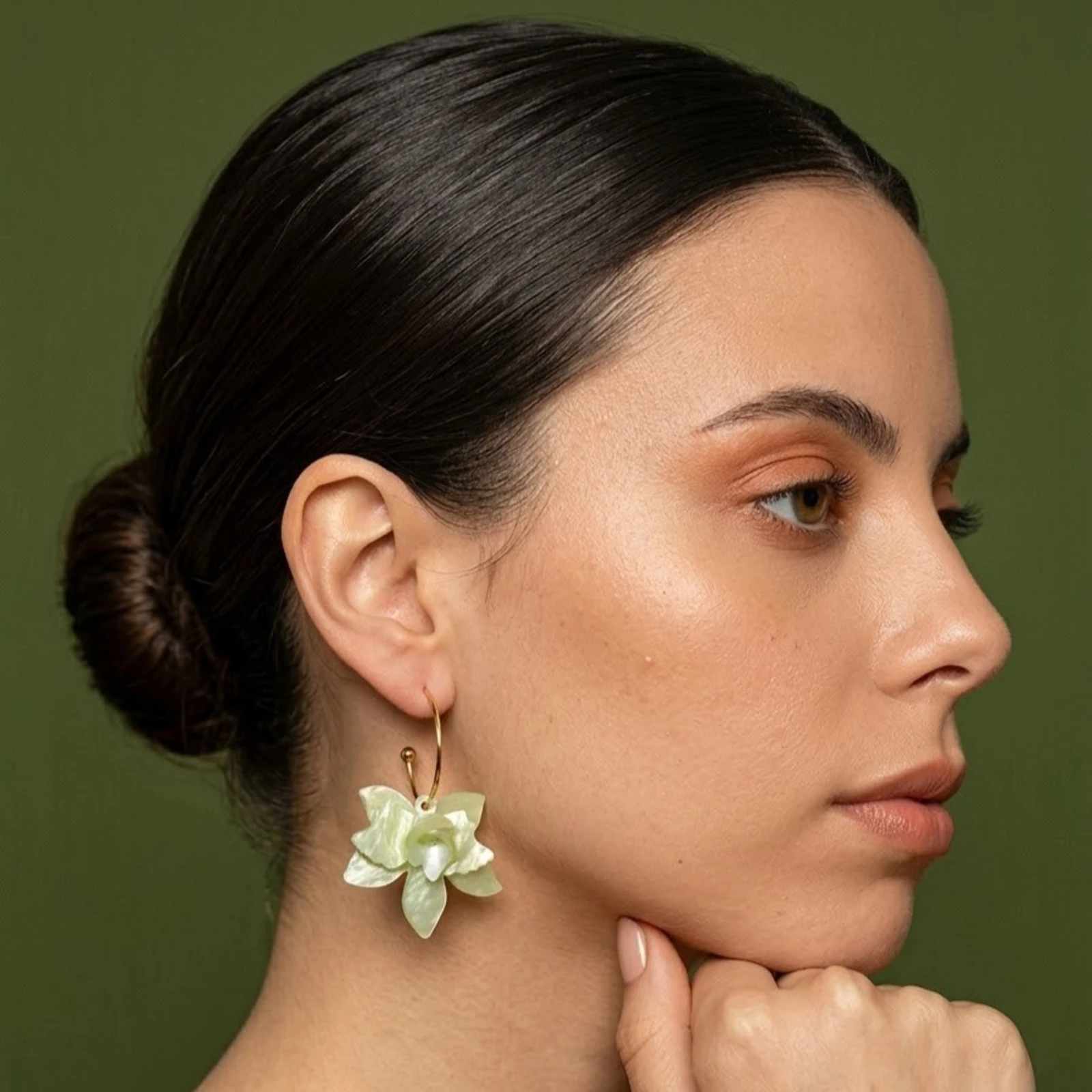 PENDIENTES AURA VERDE