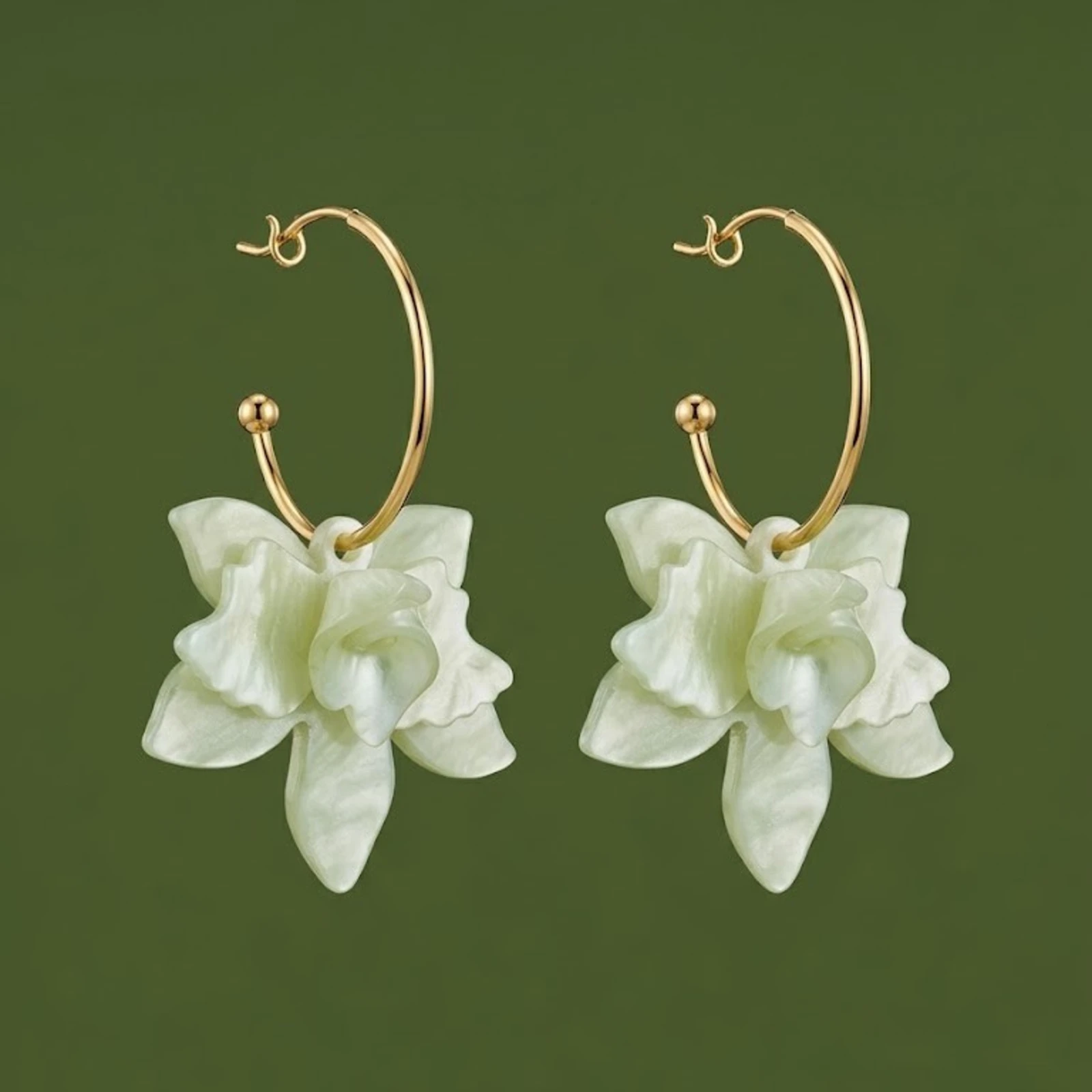 PENDIENTES AURA VERDE - Imagen 2