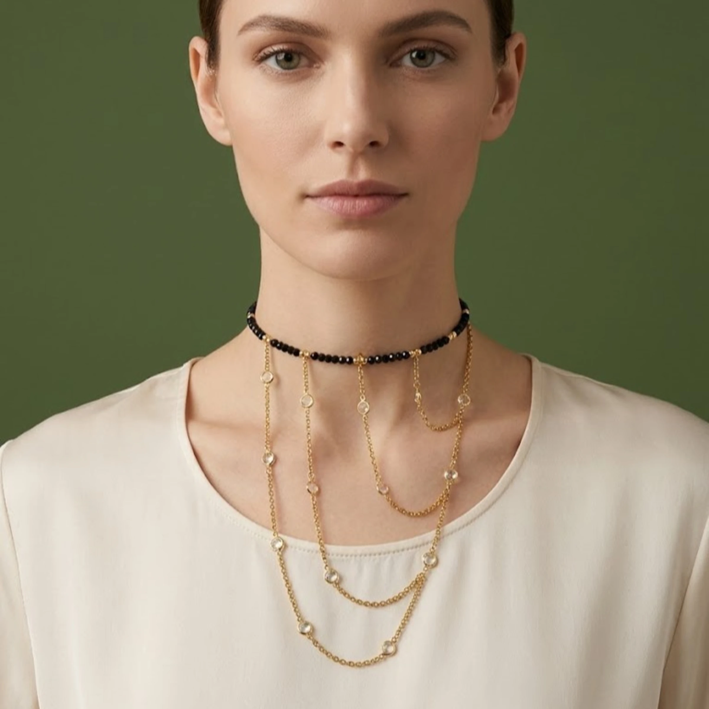 CHOKER COLLAR FANTASIA BLACK - Imagen 3